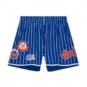Short Mitchell & Ness City Colección Mesh New York Mets Hombre | 2975VPKOG