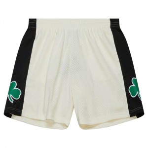 Short Mitchell & Ness Cream Boston Celtics 2007 Hombre | 6927WDPIL