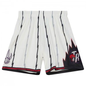 Short Mitchell & Ness Cream Toronto Raptors 1998 Hombre | 2865UVKPQ