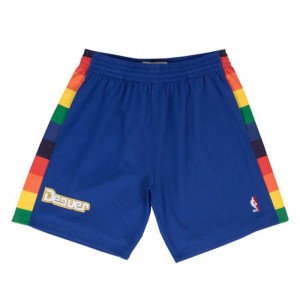 Short Mitchell & Ness Denver Nuggets Carretera Hombre | 8042AWQNV