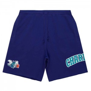 Short Mitchell & Ness Game Day FT Charlotte Hornets Hombre | 9106QPUTZ