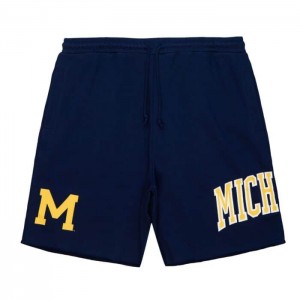 Short Mitchell & Ness Game Day FT University Of Michigan Hombre | 3806JAGXT