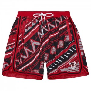Short Mitchell & Ness Game Day Pattern Chicago Bulls Hombre | 3549XRNUT