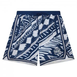 Short Mitchell & Ness Game Day Pattern Georgetown University Hombre | 1023WKAYQ