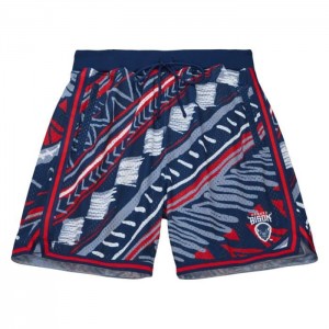 Short Mitchell & Ness Game Day Pattern Howard University Hombre | 4039RQGPK