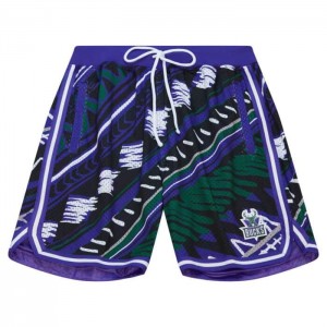 Short Mitchell & Ness Game Day Pattern Milwaukee Bucks Hombre | 9846MWZHT