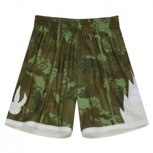 Short Mitchell & Ness Ghost Green Camo Toronto Raptors 1998-99 Hombre | 9280BJTSY