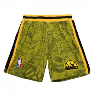 Short Mitchell & Ness Hebru Seattle Supersonics Hombre | 6471VTHCY