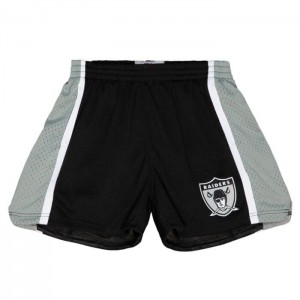 Short Mitchell & Ness Unisex Jump Shot Oakland Raiders Mujer | 5910OVNAE