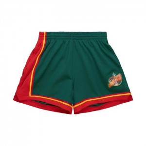 Short Mitchell & Ness Unisex Jump Shot Seattle SuperSonics Mujer | 6087BIPXO