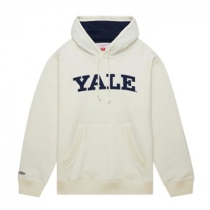 Sudadera con Capucha Mitchell & Ness Heritage Fleece Vintage Logo Yale University Hombre | 9605VEGNT