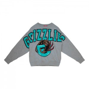 Sudadera con Capucha Mitchell & Ness Logo Fleece Vancouver Grizzlies Mujer | 6298TWJXY