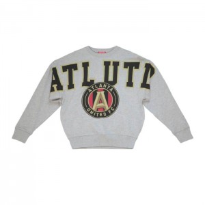 Sudadera con Capucha Mitchell & Ness Logo Fleece Atlanta United Fc Mujer | 2307GTMAP