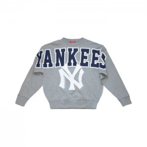 Sudaderas Mitchell & Ness Logo Fleece New York Yankees Mujer | 1862CGJQX