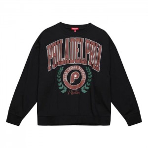 Sudaderas Mitchell & Ness Logo Lt Crew 2.0 Philadelphia Phillies Mujer | 7193UYELK