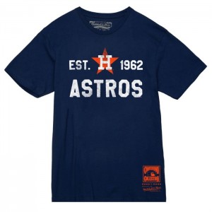 Tops Mitchell & Ness 1962 Tee Houston Astros Hombre | 2897BSXYP