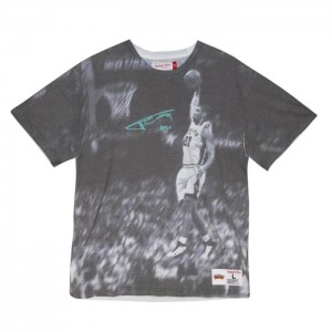 Tops Mitchell & Ness Above The Rim Sublimated SS Tee San Antonio Spurs Tim Duncan Hombre | 5947DEGNZ