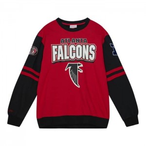 Tops Mitchell & Ness All Over Crew 2.0 Atlanta Falcons Hombre | 1498RSTKW