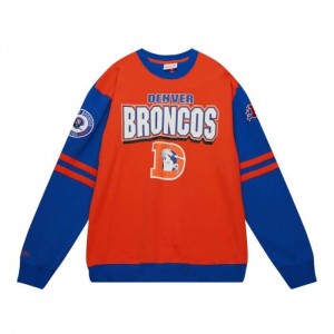 Tops Mitchell & Ness All Over Crew 2.0 Denver Broncos Hombre | 2507LPICA