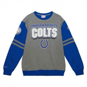 Tops Mitchell & Ness All Over Crew 2.0 Indianapolis Colts Hombre | 3274GWLIT