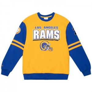 Tops Mitchell & Ness All Over Crew 2.0 Los Angeles Rams Hombre | 0571QCUHE