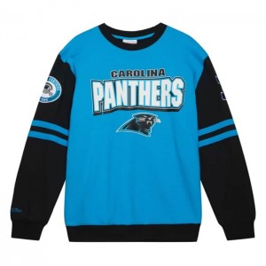 Tops Mitchell & Ness All Over Crew 2.0 Tee Carolinahers Hombre | 9806HCKYT
