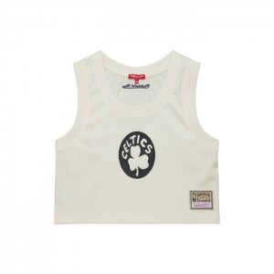 Tops Mitchell & Ness Extra Crop Tank Boston Celtics Mujer | 4639BQEVX