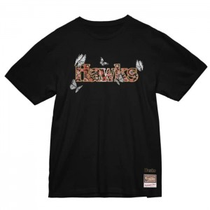 Tops Mitchell & Ness Floral SS Atlanta Hawks Mujer | 6427IRDFP