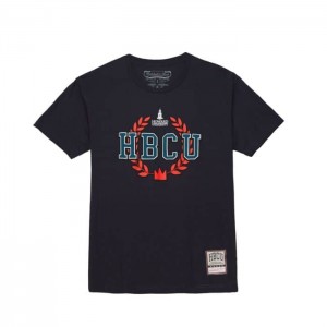 Tops Mitchell & Ness HBCU Wreath Tee Howard University Hombre | 3460TPDHR