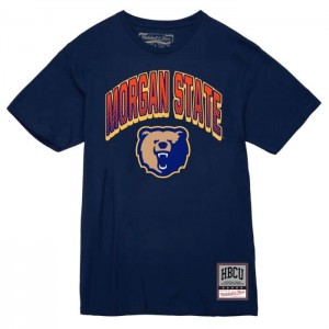 Tops Mitchell & Ness Halftime Tee Morgan State University Mujer | 2795DRLTI