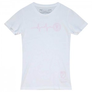 Tops Mitchell & Ness Heart Beat Tee Inter Miami CF Mujer | 6280YFIMD