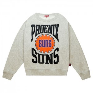 Tops Mitchell & Ness Logo LT Crew 3.0 Phoenix Suns Mujer | 9576AIJLB