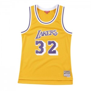 Tops Mitchell & Ness Los Angeles Lakers 1984-85 Magic Johnson Mujer | 4965KHRMD