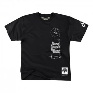 Tops Mitchell & Ness M&N Social Justice Championship Tee Mujer | 2809UKHIB