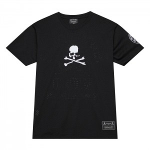 Tops Mitchell & Ness M&N x Mastermind Mesh Tee Hombre | 1867IGKPO