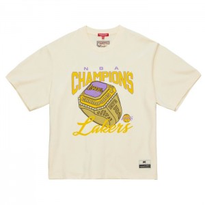 Tops Mitchell & Ness M&N x Melody Ehsani SS Tee Los Angeles Lakers Mujer | 6410NSCFV