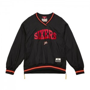 Tops Mitchell & Ness M&N x Melody Ehsani Shooting Shirt Philadelphia 76ers Mujer | 0614DUOQX