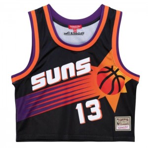 Tops Mitchell & Ness N&N Crop Tank Phoenix Suns 1996 Steve Nash Mujer | 6954JZHLV