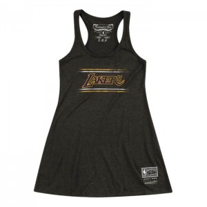 Tops Mitchell & Ness Racerback Tank Vestido Los Angeles Lakers Mujer | 3421MQJNV