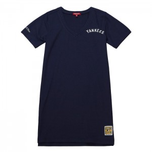 Tops Mitchell & Ness SS Vestido New York Yankees Mujer | 7891YTNCD