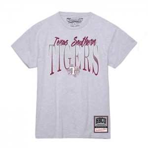 Tops Mitchell & Ness Script Arc Tee Texas Southern University Mujer | 3920LNUZP