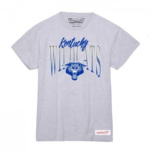 Tops Mitchell & Ness Script Arc Tee University of Kentucky Mujer | 0573TSICW