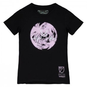 Tops Mitchell & Ness Tropic Heart Beat Tee Inter Miami CF Mujer | 2760TZIDO